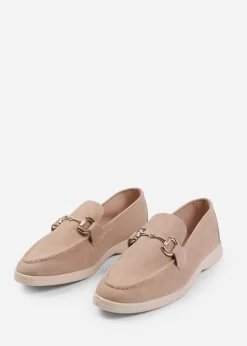 Where's That From Cream Italy Wide Fit Slip On Loafers