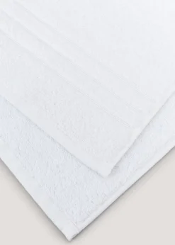 White 100% Egyptian Cotton Towels