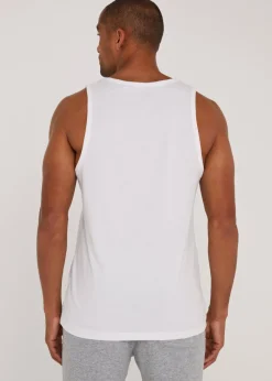 White Jersey Vest
