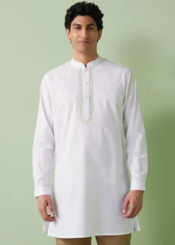 White Kurta Shirt