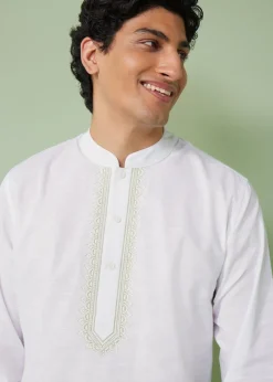 White Kurta Shirt