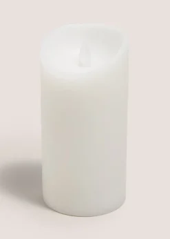 White LED Pillar Candle