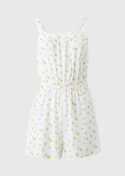 White Lemon Playsuit