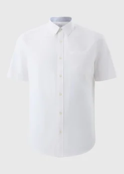 White Oxford Short Sleeve Shirt
