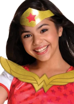Wonder Woman Fancy Dress Costume Deluxe (4-14 yrs)