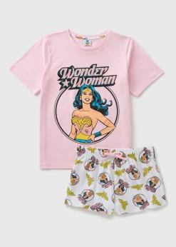 Wonder Woman Pink Pyjama Set