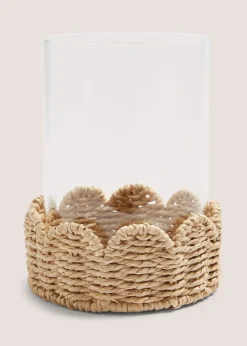 Woven Scallop Edge Woven Window Tray