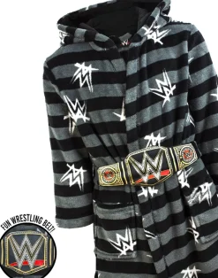 WWE Boys Grey Championship Belt Bathrobe (5 - 14 Years)