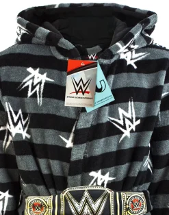 WWE Boys Grey Championship Belt Bathrobe (5 - 14 Years)
