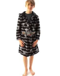 WWE Boys Grey Championship Belt Bathrobe (5 - 14 Years)