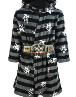 WWE Boys Grey Championship Belt Bathrobe (5 - 14 Years)