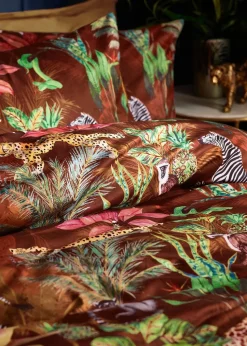 Wylder Aranya Exotic Animal Velvet Duvet Cover Set