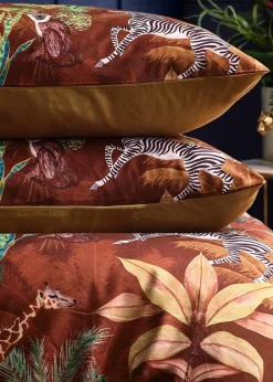 Wylder Aranya Exotic Animal Velvet Duvet Cover Set