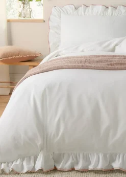 Wylder Blousey Cotton Ruffle Duvet Cover Set