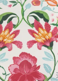 Wylder Nature Red Claudia Floral Outdoor Outdoor Cushion