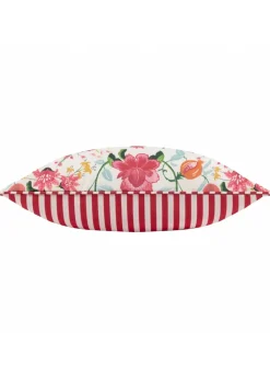 Wylder Nature Red Claudia Floral Outdoor Outdoor Cushion