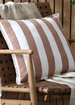 Yard Brown Hayle Cotton Outdoor Outdoor Cushion