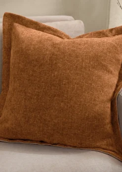Yard Dune Chenille Rust Cushion (50 x 50 x 8 cm)