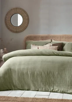 Yard Lark Muslin Cotton Duvet Cover Set