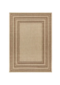 Yard Natural Camber Jute Effect Indoor/Outdoor Rug