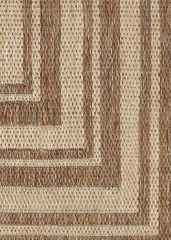 Yard Natural Camber Jute Effect Indoor/Outdoor Rug