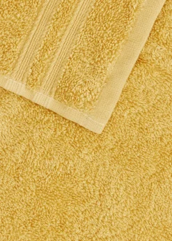 Yellow Chenille Bath Mat
