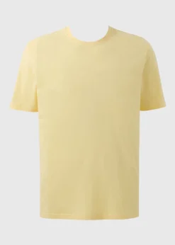 Yellow Essential Crew Neck T-Shirt