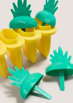 Yellow Pineapple Lolly Mould