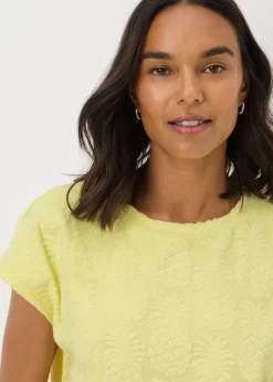 Yellow Pineapple Towelling T-Shirt