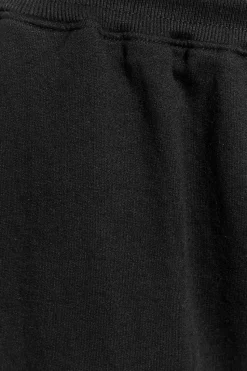 Yours Curve Black Elasticated Stretch Joggers