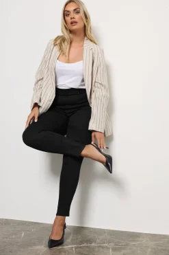 Yours Curve Black Pull On Stretch Jenny Jeggings