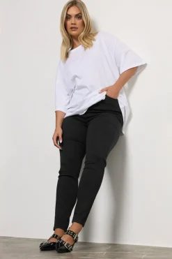 Yours Curve Black Stretch Skinny Ava Jeans