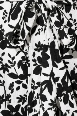 Yours Curve Cream Floral Sleeveless Wrap Top