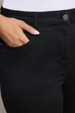 Yours For Good Curve Black Skinny Stretch Ava Jeans