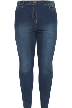 Yours For Good Curve Indigo Blue Skinny Stretch Ava Jeans