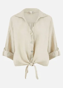 Yumi Stone Italian Linen Shirt