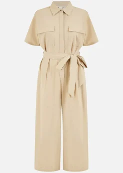 Yumi Stone Utility Relaxed Fit Jumpsuit